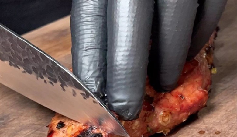 Bulgogi Inspired Tri-Tip Steak Slice